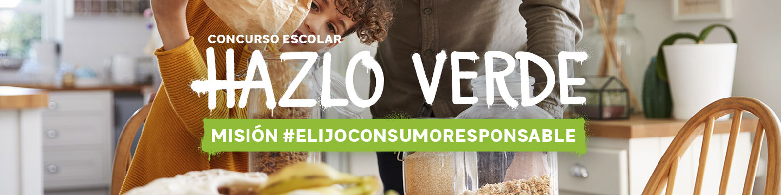 Concurso escolar Hazlo Verde. Misión #elijoconsumoresponsable